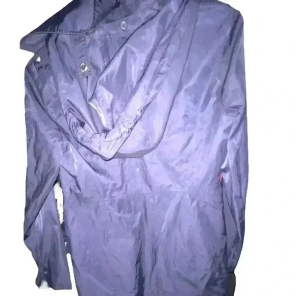 Michael Kors Navy Blue Trench Coat - Picture 8 of 8